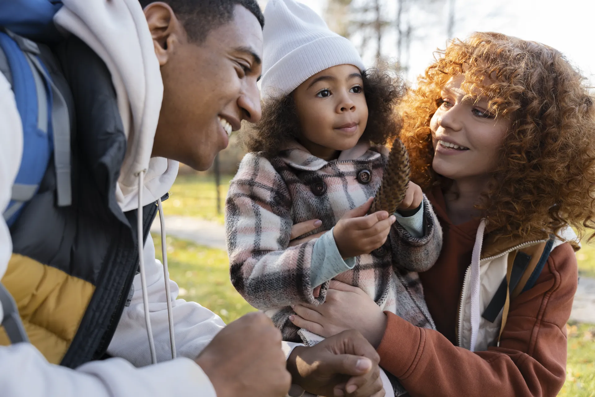 Famiglia con bambino adottato all'estero