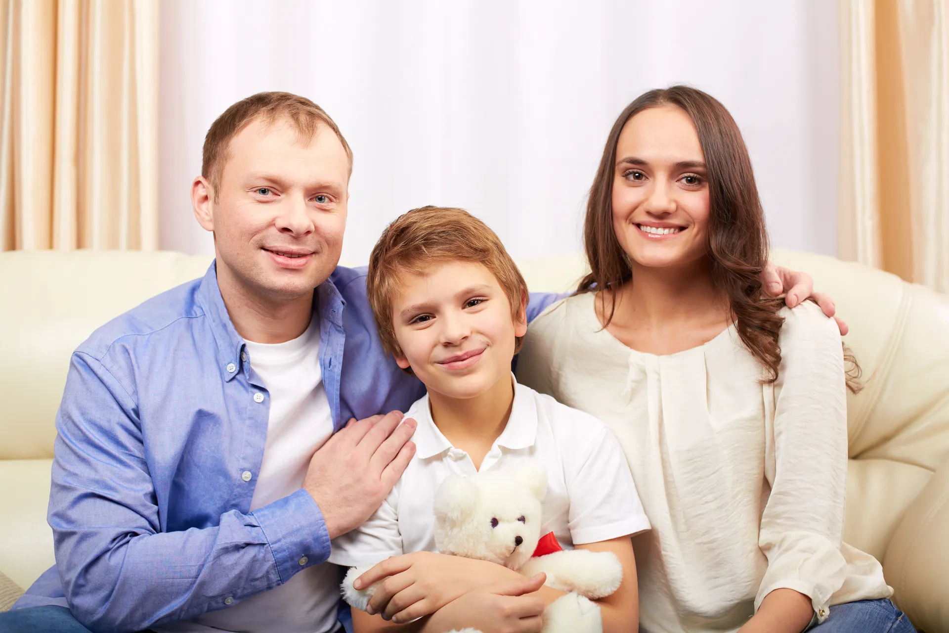 Famiglia felice insieme